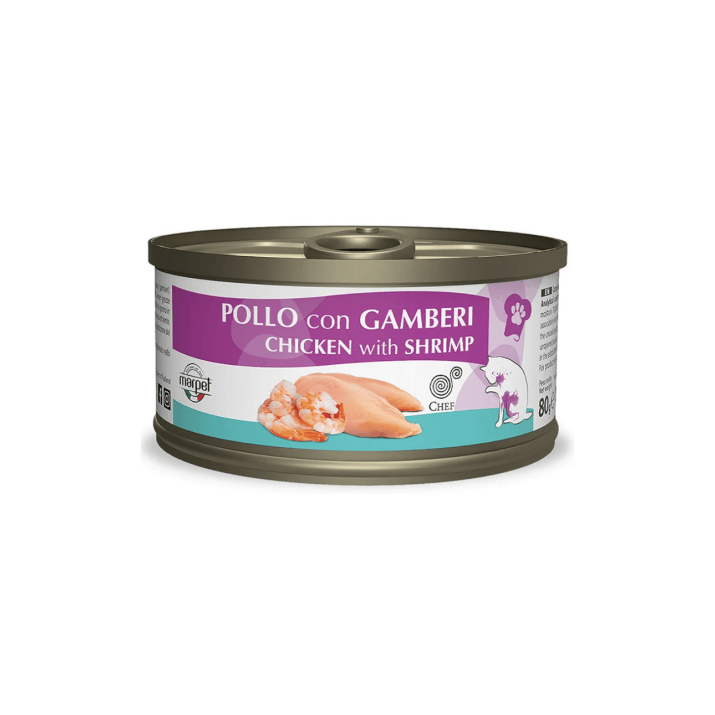 Scatoletta Gatto MarPet Pollo con Gamberi