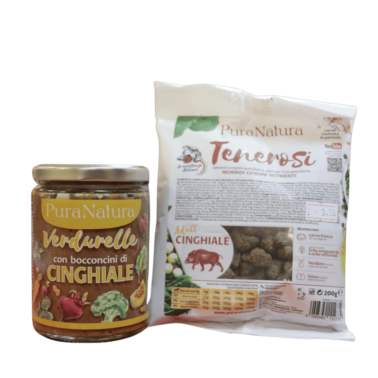 Set Prova Pura Natura Tenerosi + Spezzatino Cinghiale