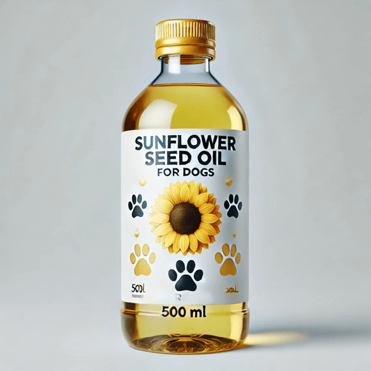 Olio di Semi di Girasole 500ml – Benessere Naturale per il Tuo Cane