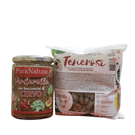 Set Prova PURA NATURA – Tenerosi e Spezzatino di Cervo