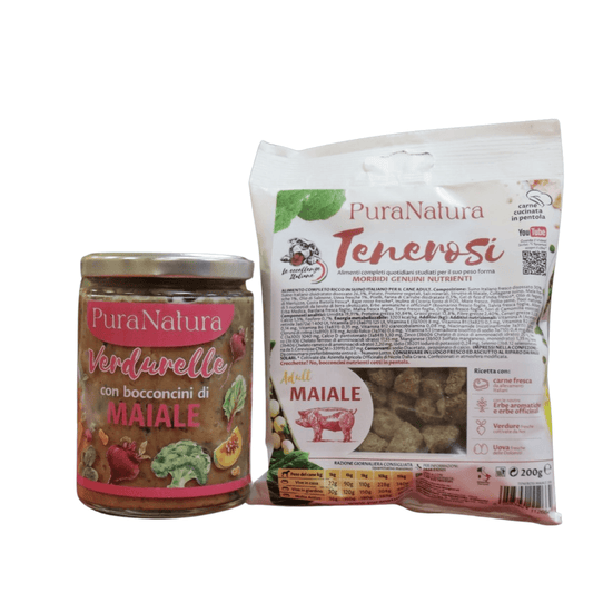 Set Prova Pura Natura Tenerosi + Spezzatino Maiale