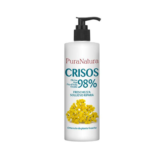 Gel Crisos 98% contiene Olio Menta, Olio Lavanda